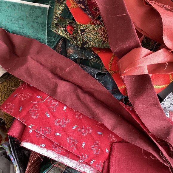 Lots of Fabric Strips Multicolored Binding Strip Quilting Cotton Material - Picture 5 of 9